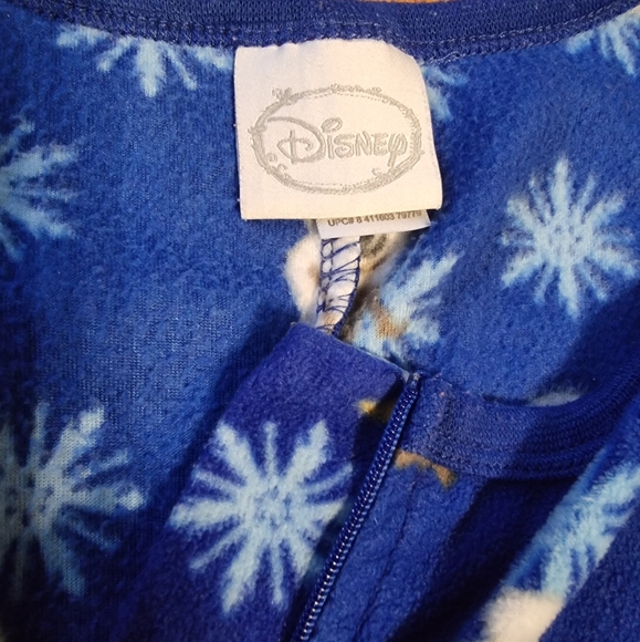 Disney Olaf Cozy Microfleece Onsie ❄️❄️ Pajamas Ladies XL☃️ - Picture 6 of 8